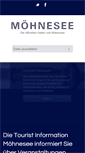 Mobile Screenshot of moehnesee.de